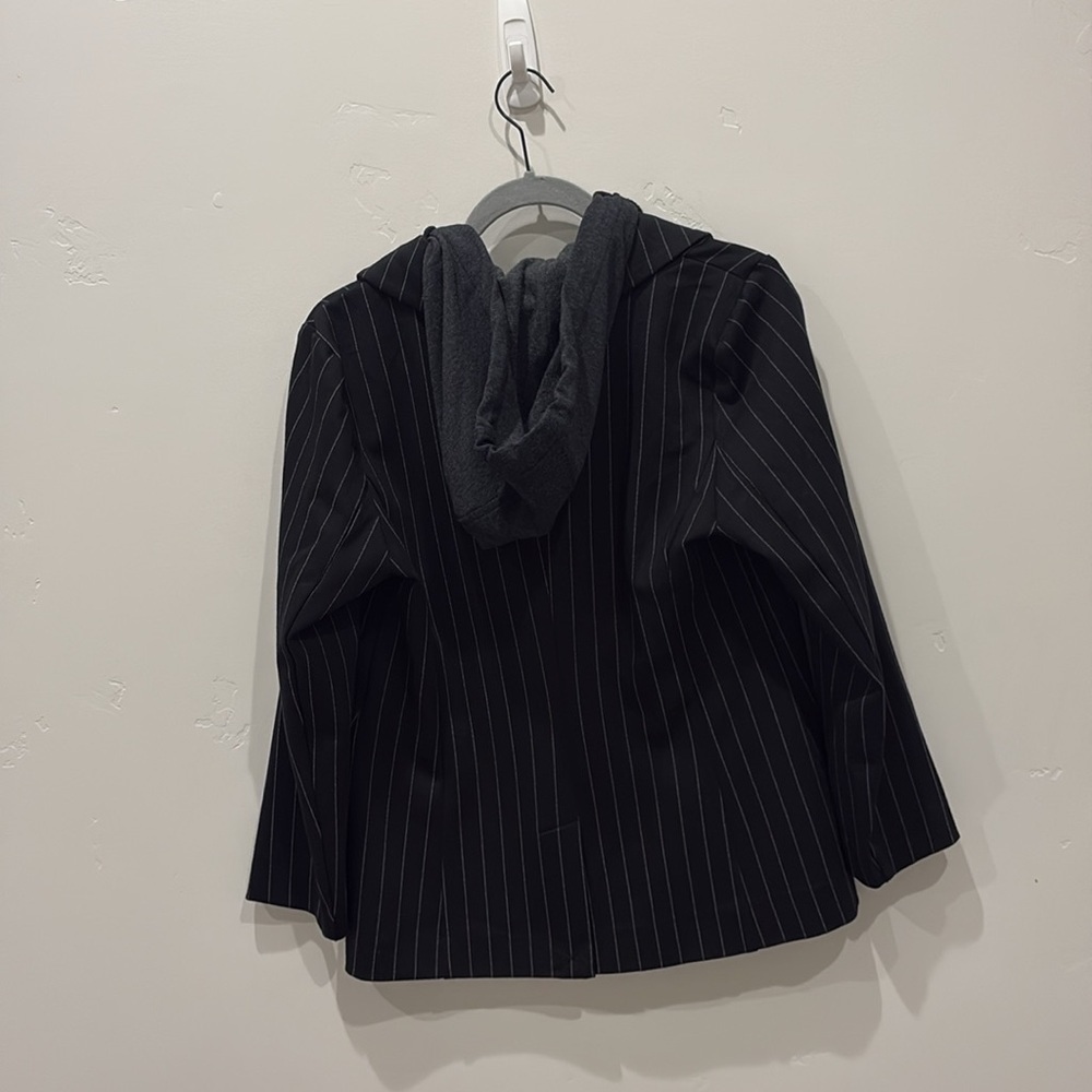 Bagatelle French Terry Hooded Blazer Size PM. NWT - Picture 2 of 6